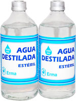 AGUA DESTILADA ESTERIL